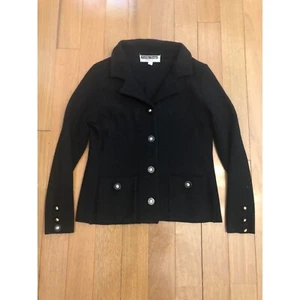 Vintage Worldly Things by Styltricot Jacket size 4 black - Picture 1 of 3