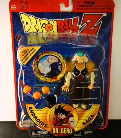 Dragonball Z, Dragon Ball Z, DR. GERO, Androids Saga, 2001, Irwin Toys, NEW, MOC Cover