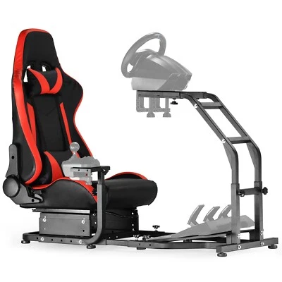 Minneer G29 Racing Simulator Cockpit Seat Fits Logitech G920 G923 Thrustmaster - image 1 of 2