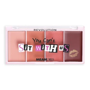 Makeup Revolution X Mean Girls On Wednesdays We Wear Cream Blush 4 Shade Palette - Picture 1 of 4