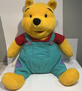 Winnie the Pooh Plush Large 28" Talking Stuffed Animal Mattel Disney