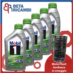 Olio Motore 5W30 Mobil 1 ESP Formula ACEA C2 C3 Full Synthetic 5 Litri LT + Omag - Foto 1 di 2