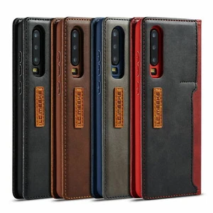 For Huawei P30 Pro P20 Lite Mate20 Pro Magnetic Leather Wallet Phone Case Cover - Picture 1 of 31