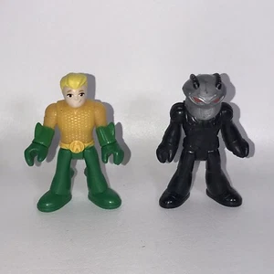 Fisher Price Imaginext DC Super Friends Liga de la Justicia Aquaman Manta Negra - Imagen 1 de 5