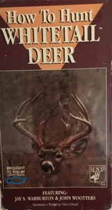 HOW TO HUNT WHITETAIL DEER-JAY S. WARBURTON & JOHN WOOTTERS-TESTED-RARE-SHIP N24 - Picture 1 of 12