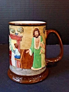 Royal Doulton ~ Christmas Carol Collectors Int'l John Beswick Ltd. 1978 Tankard - Picture 1 of 8