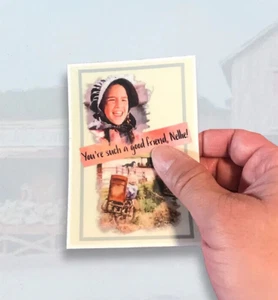 Laura Ingalls Nellie Oleson You're Such a Good, Little House Sticker Decal - Picture 1 of 6