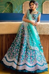 New Wedding Designer Bollywood Lehenga Indian Pakistani Party Wear Lengha Choli