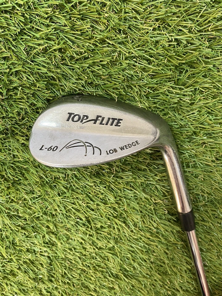 Top Flite L-60 60° 高抛挖起杆带顶部 Flite 杆身和良好的专业 Tech 握把右手 — 第 1/4 张图片
