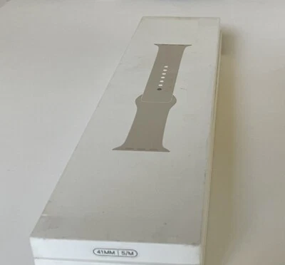 1 Pack Genuine Apple Watch Sport Band 41mm Starlight S/M fits 130-180mm Wrists