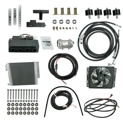 12V Electric Cool & Heat Universal Underdash Air Conditioner DC Auto Car A/C 63A - Image 1 of 4