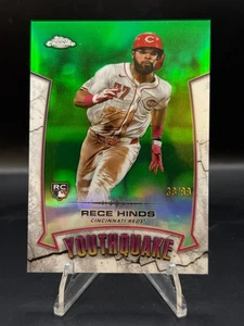 2025 Topps Chrome - Youthquake Rece Hinds #YQ-23 Green Refractor /99 (RC) - Bild 1 von 2