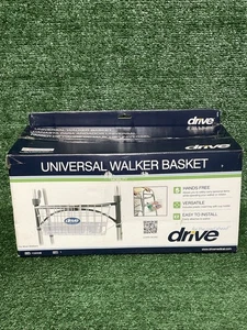 Drive Medical Walker Basket With Plastic Insert Tray ~ Brand New In Open Box - Picture 1 of 10
