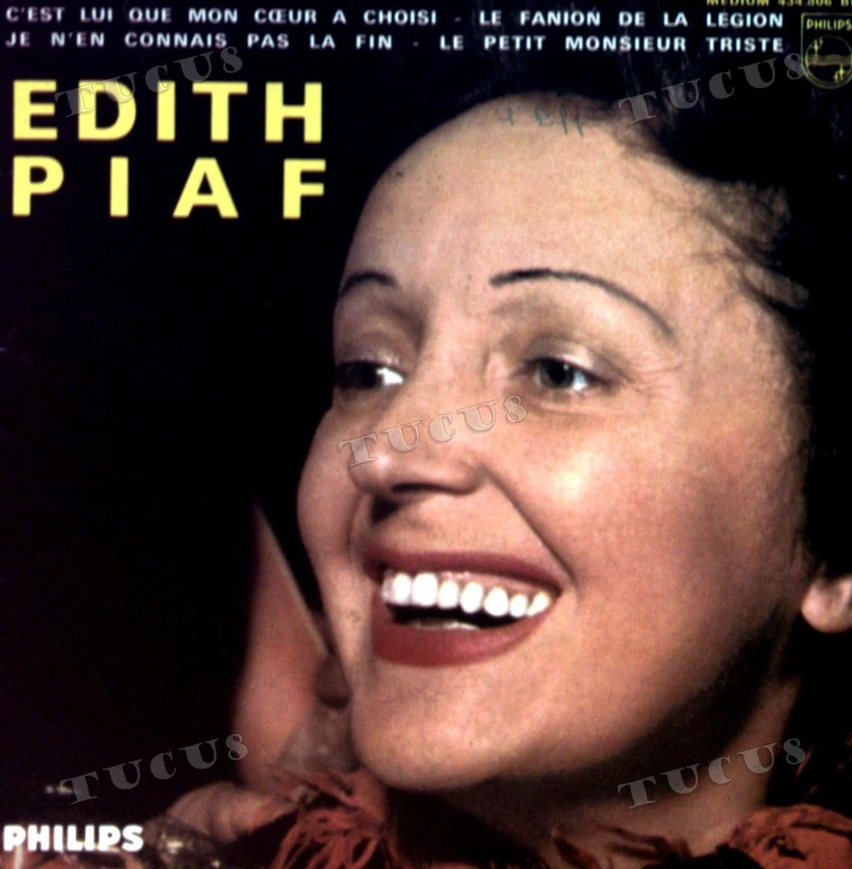 Edith Piaf - C'est Lui Que Mon Coeur A Choisi 7in 1962 (VG/VG+) .* - Image 1 of 1