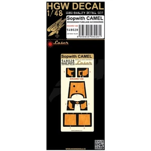 HGW 1/48 Sopwith Camel - Light Wood Imitation decals - 548028 for Eduard kit - Picture 1 of 2