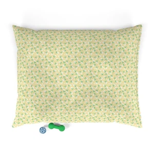 Acogedora cama floral para mascotas para perros y gatos pequeños, cómodo cojín para mascotas - Imagen 1 de 10