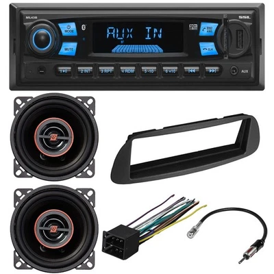 Rádio AM/FM Bluetooth DIN único e alto-falantes de painel para Dodge Sprinter 2003-2006 - Imagem 1 de 4