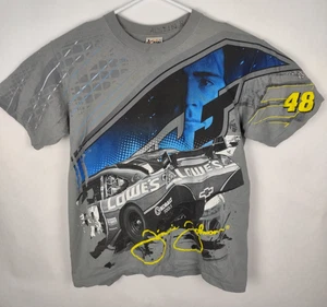 Vintage Chase Authentics Nascar Lowes AOP T Shirt Mens Size M Jimmie Johnson 48 - Picture 1 of 8