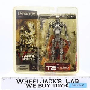 T-800 Endoskeleton Terminator 2 Movie Maniacs Series 5 2002 McFarlane NEU VERSIEGELT - Bild 1 von 4
