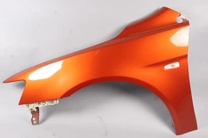 08-15 MITSUBISHI LANCER 10 RALLIART LEFT DRIVER SIDE FENDER ORANGE OEM - Picture 1 of 10