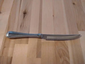 Towle Beaded Antique 9 1/4" Steak Knife 18/10 Stainless USA - FLAW - Picture 1 of 9