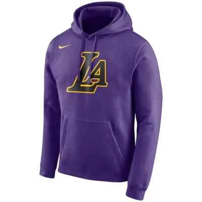 Sudadera con capucha con logotipo esencial Nike City Edition de Los Angeles Lakers para hombre NBA Foto 1 de 3