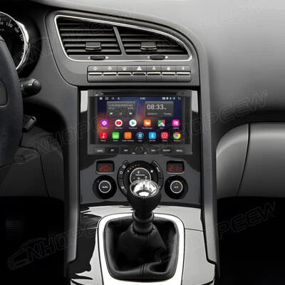 NHOPEEW Radio Coche Android 13 GPS Navi Kam Para Citroen Berlingo Partner Peugeot 3008 5008