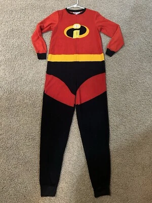 Disney Pixar Mr. Increíbles 2 Union Traje Una Pieza Cremallera Pijama Disfraz Talla S 4/6 Foto 1 de 4
