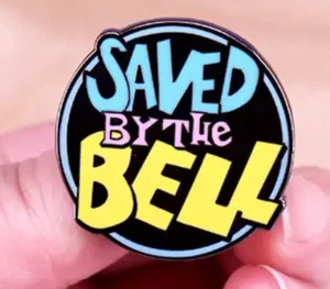 SAVED BY THE BELL enamel pin - funny tv show  - FREE SHIPPING - Picture 1 of 2