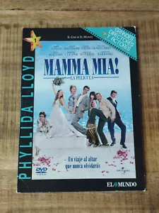 Mamma Mia ABBA Meryl Streep Brosnan - DVD + Extras Region 2 Spanish English - Picture 1 of 4