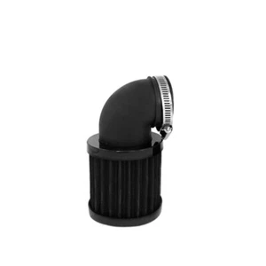 Universal 28-48mm 90 Degree Bend Air Intake Filter Cleaner For Honda Kawasaki - Foto 1 di 2