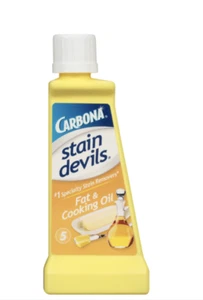 Carbona Stain Devils, #5 Fat & Cooking Oil Stain Remover for Laundry, 1.7 Fl. Oz - Picture 1 of 1