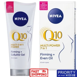 NIVEA Q10 Gel Anticelulítico Reafirmante 200 ml o Aceite Reafirmante 100 ml - Imagen 1 de 3