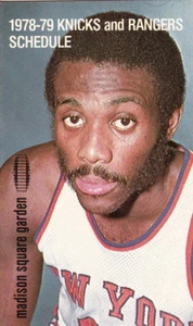 1978-79 NEW YORK KNICKS BASKETBALL POCKET SCHEDULE - WITH RANGERS - Picture 1 of 2