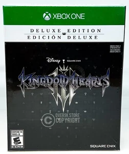 Kingdom Hearts III 3 - Deluxe Edition - Xbox One - Brand New | Factory Sealed - Picture 1 of 6