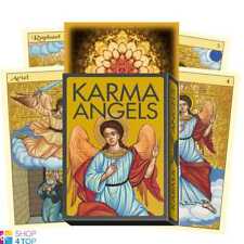 KARMA ANGELS ORACLE CARDS DECK CATZ GOODWIN ESOTERIC TELLING LO SCARABEO NEW