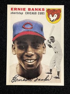 2019 Topps Series 2 ERNIE BANKS Iconic Card Reprints - CHICAGO CUBS - ICR-62
