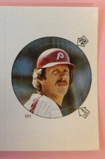 1984 Mike Schmidt O-Pee-Chee Baseball CANADA Phillies Sticker #101 #176