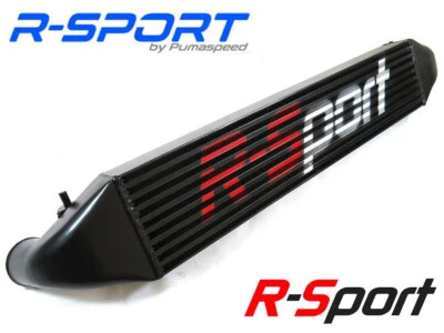 FORD FIESTA ST180 R-SPORT STAGE 2 70mm CORE INTERCOOLER - BLACK - RED/WHITE LOGO - Image 1 of 4