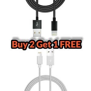Caricabatteria USB iPhone veloce per Apple cavo dati cavo 6 7 8 X XS XR 11 12 13 Pro - Foto 1 di 10