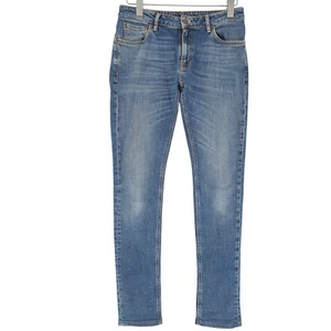 Nudie Jeans Skinny Lin Hombre Stretch Slim Mv5 Tamaño W30 L32 - Imagen 1 de 9