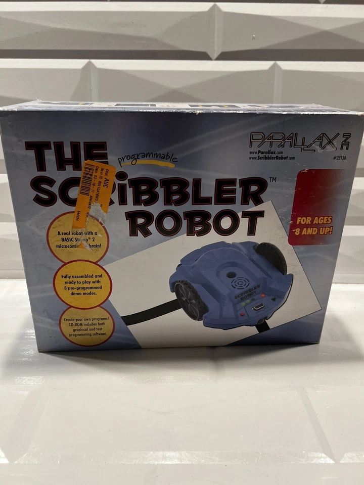 Parallax Programmable Scribbler Robot Blue - Image 1 of 4