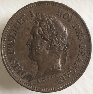 LOUIS-PHILIPPE ESSAI 5 CENT. 1840 SPLENDIDE - Photo 1/3