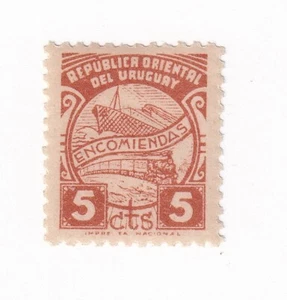 URUGUAY stamp 1942 Scott#Q54 PP2 Encomiendas R621 MNH - Picture 1 of 1