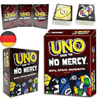 No Mercy Uno   Classic Colour And Number Matching Card Game Indoor Family Party