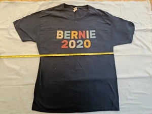 Bernie Sanders short sleeve T-shirt Blue Sz. L - Picture 1 of 4