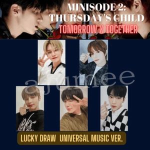 TXT PC TOMORROW X TOGETHER Universal JP Lucky Draw MINISODIO: 2 JUEVES NIÑO - Imagen 1 de 21