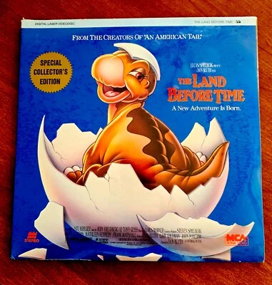 The Land Before Time Laserdisc Special Collector's  Edition Factory Sealed - Image 1 of 2