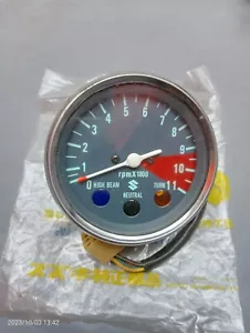 Suzuki GT100 GT125 GT 100 125 Meter Tachometer Genuine NOS - Picture 1 of 4