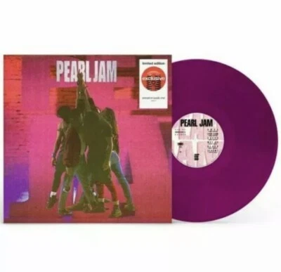 Pearl Jam Ten Purple Colour Vinyl LP Sealed Limited Exclusive New MINT - Image 1 of 2